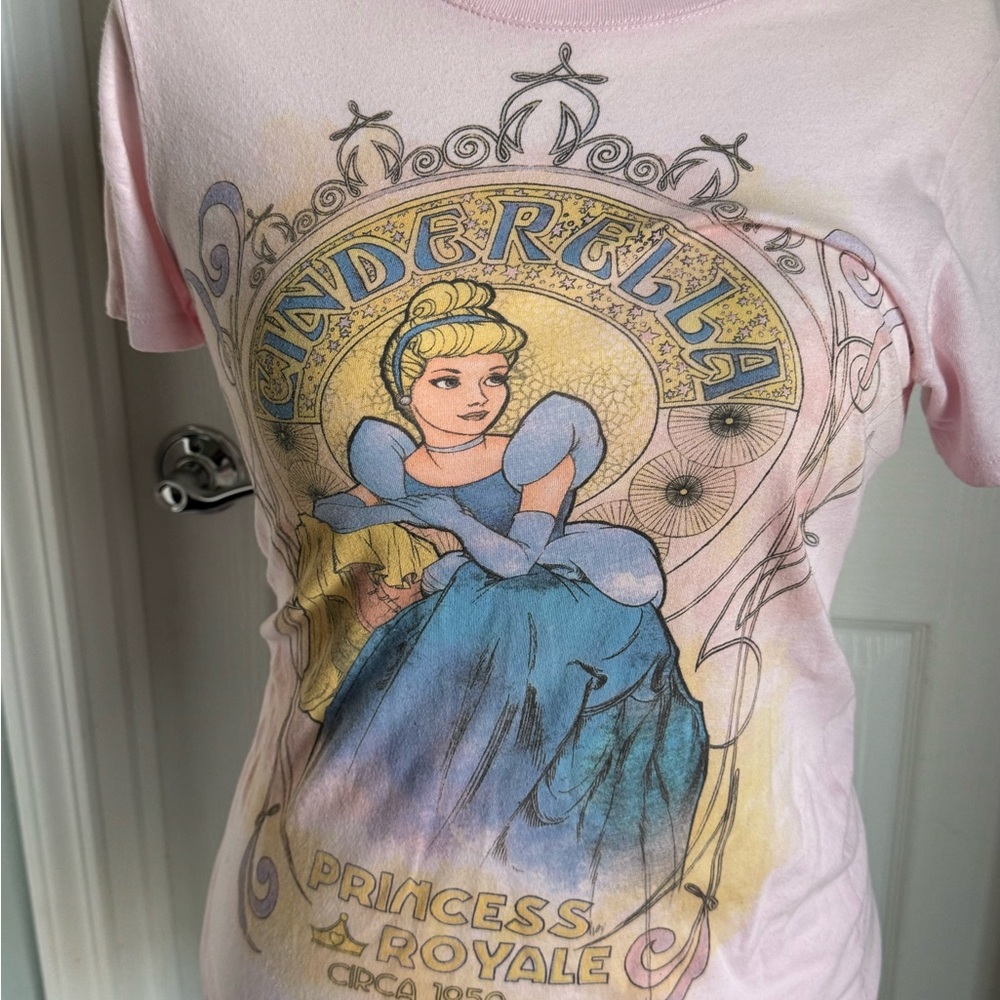 Disney Cinderella Princess Royale T-Shirt - Pink and Blue